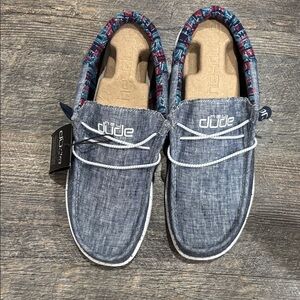 Hey Dude Denim Blue Men's Loafers